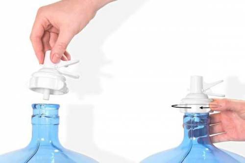 19 L Liter Water Bottle Stand And Nozzle Dispenser Valve Tap For Litre