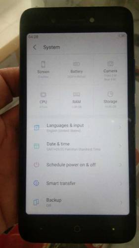 itelA25 face unlock 1gb ram 16gb memory 
