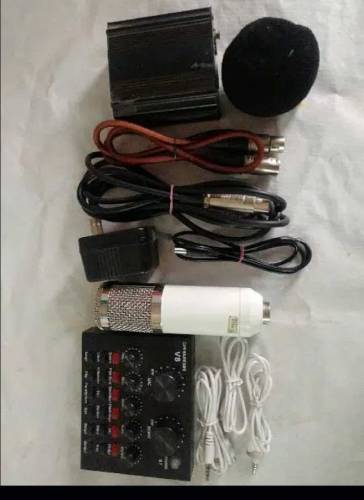 Bm800 original imported mic with v8 sound card 