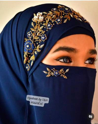 ARTICAL HAND WORK HADY KA KAAM EMBROIDERED 2 PEC SCARF NIKAB SETSTUFF