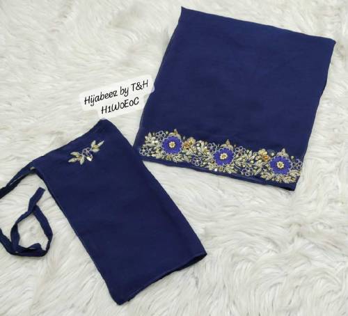 ARTICAL HAND WORK HADY KA KAAM EMBROIDERED 2 PEC SCARF NIKAB SETSTUFF