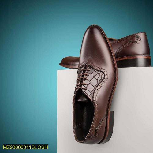 Men's Mexican Brown Leather Formal Shoes 