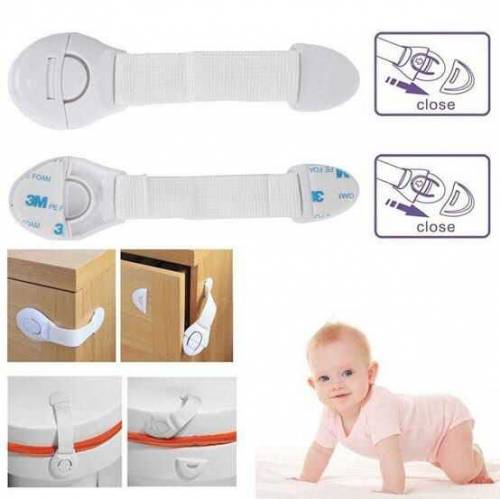 1 - piece Child Safety lock for drawers 