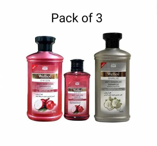 hair care bundle pack of 3 