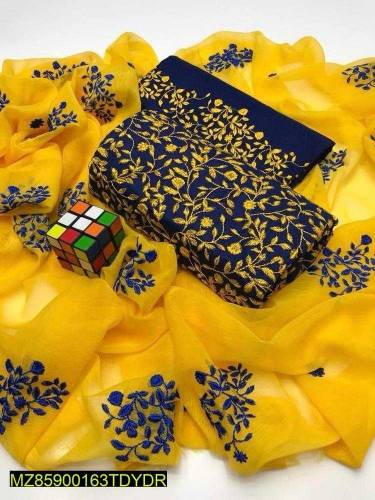 Embroidered Cotton Lawn 3 Piece Suits