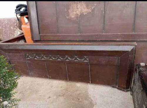 king size bed ۔۔two side table
