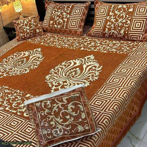 velvet jaquard  dubble bedsheet