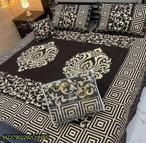 velvet jaquard  dubble bedsheet