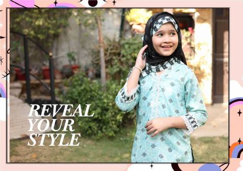 EXCLUSIVE SUNTEX SHIFA PRINTED KID'S COLLECTION 2024