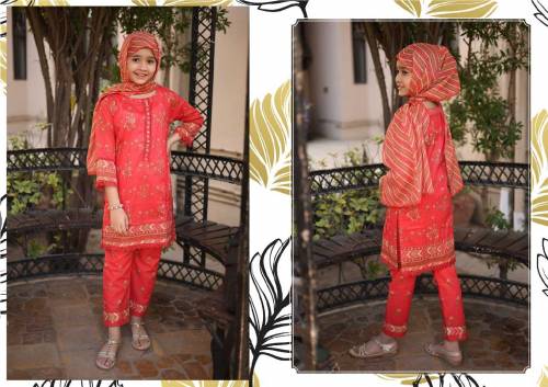 EXCLUSIVE SUNTEX SHIFA PRINTED KID'S COLLECTION 2024