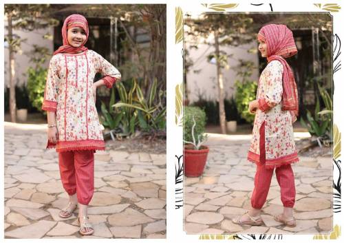 EXCLUSIVE SUNTEX SHIFA PRINTED KID'S COLLECTION 2024
