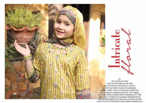 EXCLUSIVE SUNTEX SHIFA PRINTED KID'S COLLECTION 2024