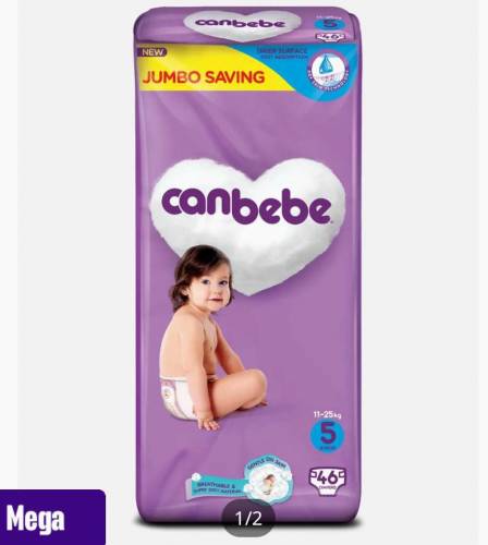 canbebe jumbo junior size 5
