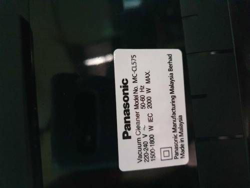 vacuum cleaner Panasonic mcl575 