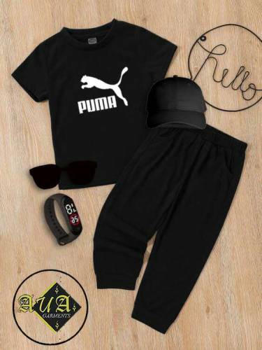 T shirt Trouser Cap Glasses watch