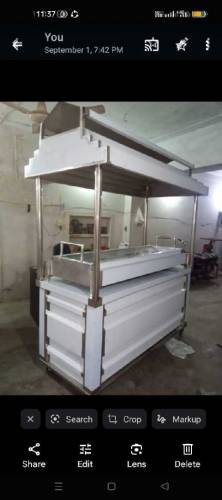 pizza oven/ftyry/shawarma counter/salad bar/ice cream machin/ coffee 