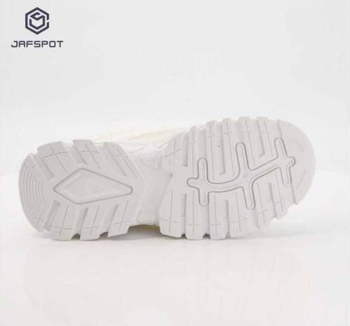 Jafspot men's mesh and pu leathers, white 