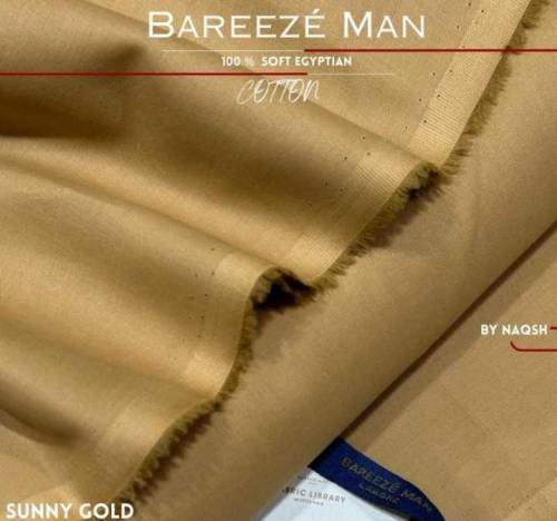 Men's Unstitched Cotton plain suit