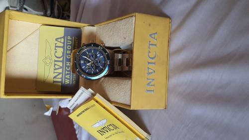 Branded Men Gold plated watch 