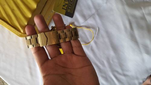 Branded Men Gold plated watch 