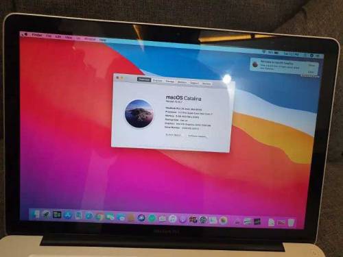 Macbook Pro 2012 Mid i7 8gb 500gb Mac Os Catalina