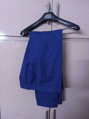 Pent Coat - Navy Blue