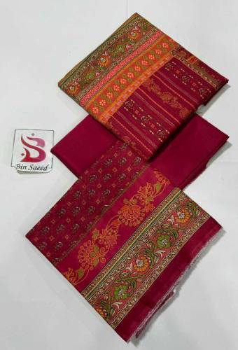 Bin saeed 3 pcs lawn suit