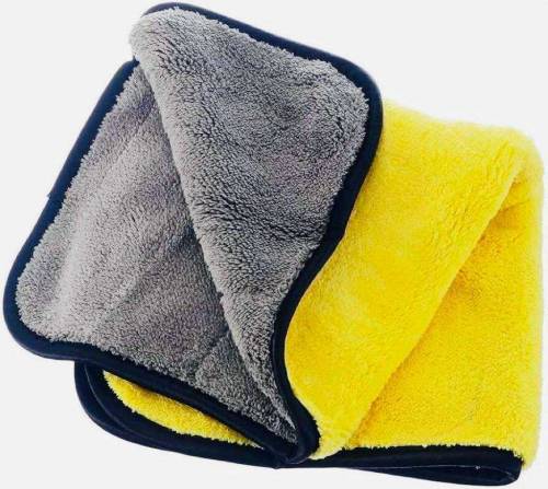 microfiber towel 4 pieces yellow/gray 30cm x 40cm