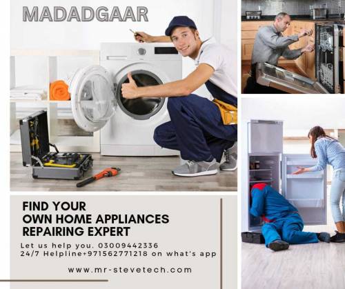 Technician, Washing machine/Dishwasher Repairing online Expert 