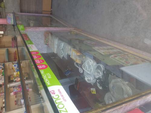 8mm glass counter for shops 