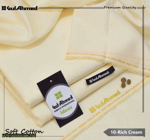 mens unstitched plane cotton suit