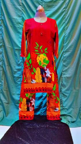 2 pcs lawn dress