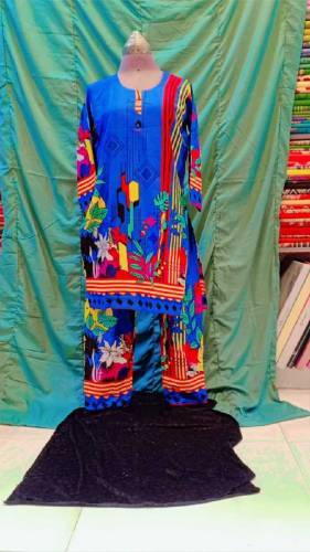 2 pcs lawn dress