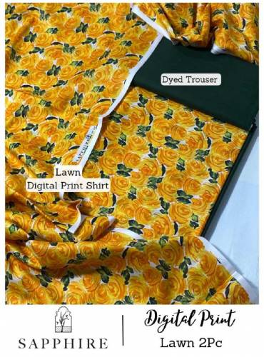 Mixed Brands 2pc Digital Printed Suit 