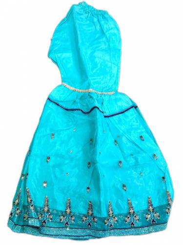 3pcs 'women' stitched  organza 3pc fancy Embroidery Sahara rubata 