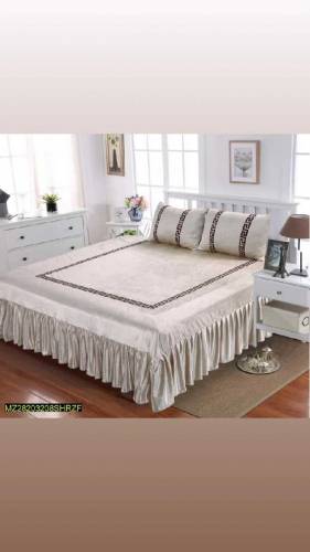 beautiful bridal bed sheet 