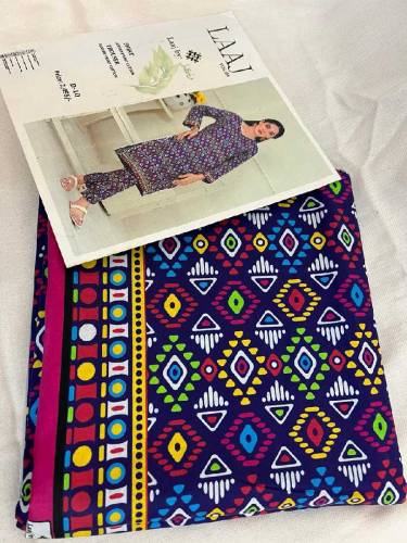 Summer collection 3Pc lawn 2024