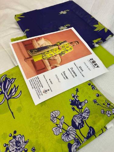 Summer collection 3Pc lawn 2024