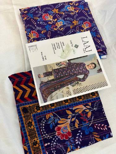 Summer collection 3Pc lawn 2024