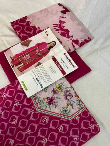 Summer collection 3Pc lawn 2024