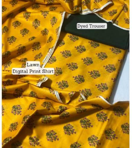 *Bonanza Satrangi, Khaadi and Sapphire All Over Lawn 2Pc 
