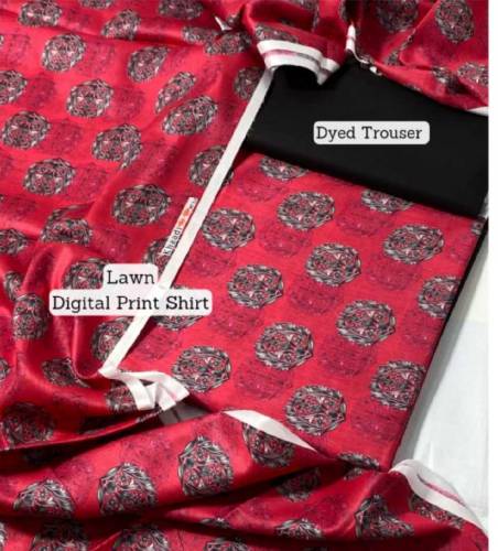 *Bonanza Satrangi, Khaadi and Sapphire All Over Lawn 2Pc 