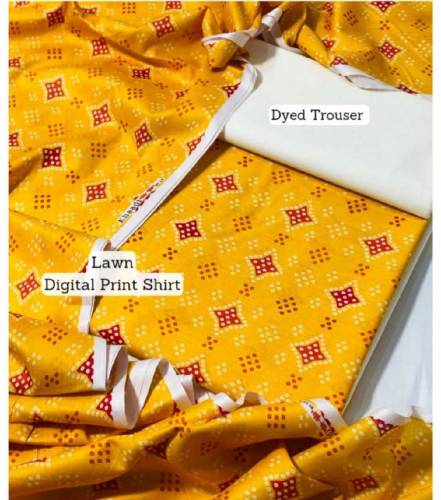 *Bonanza Satrangi, Khaadi and Sapphire All Over Lawn 2Pc 