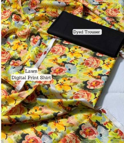 *Bonanza Satrangi, Khaadi and Sapphire All Over Lawn 2Pc 