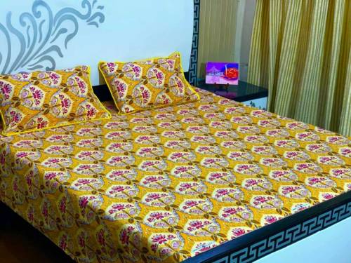 *3D-Crystal cotton Bedsheets*Fabric👉🏻 