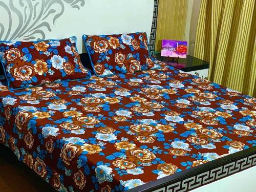*3D-Crystal cotton Bedsheets*Fabric👉🏻 