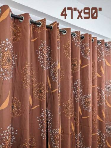 EXPORT COTTON DUCK PRINTED CURTAINS