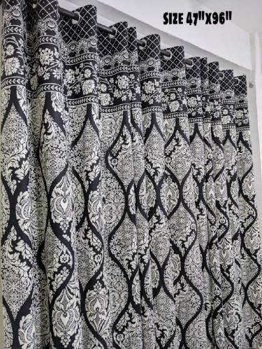 EXPORT COTTON DUCK PRINTED CURTAINS