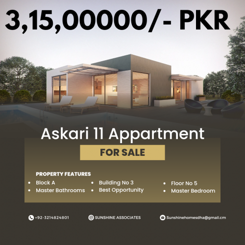 ASKARI 11 Four Bed Appartment 