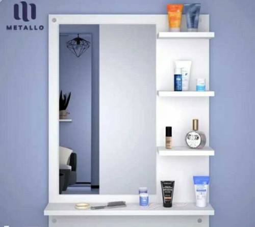 Dressing Table with mirror and shelves 